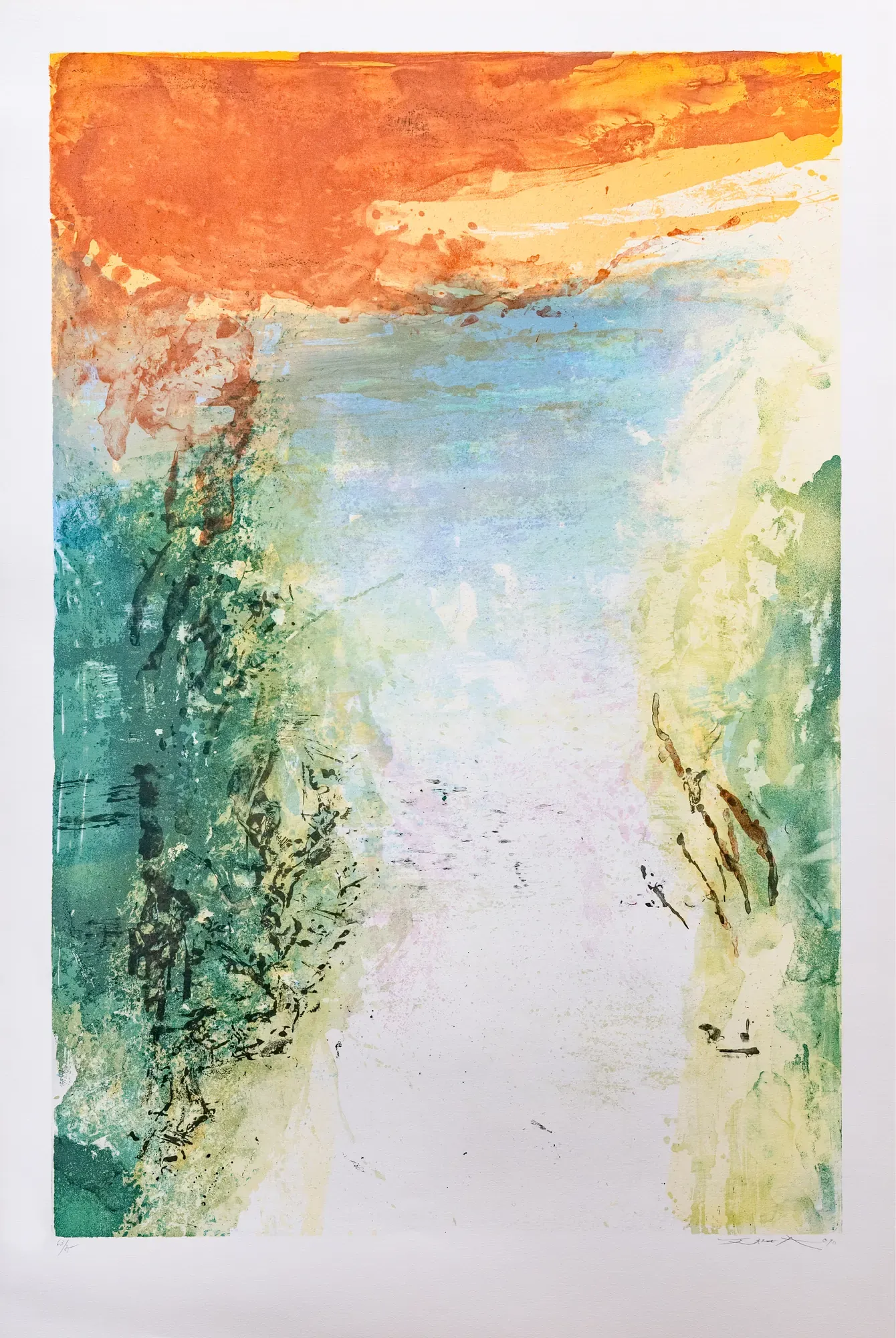 Sans titre — Ågerup n°346 — ZAO Wou-Ki